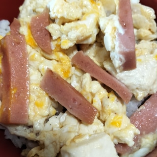 ライトバーガーちゃんぷるー丼♫